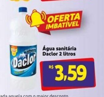 Mercado Extra Agua sanitaria Daclor 2L oferta