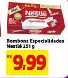Mercado Extra Bombons Especialidades Nestle 251g oferta
