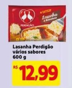 Mercado Extra Lasanha Perdigao varios sabores 600g oferta