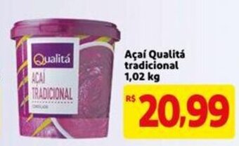 Mercado Extra Acai Qualita tradicional 1.02kg oferta