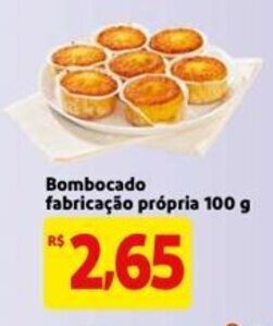 Mercado Extra Bombocado fabricacao propria 100g oferta