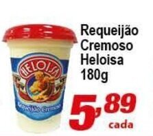 Ricoy Supermercados Requeijao Cremoso Heloisa 180g oferta