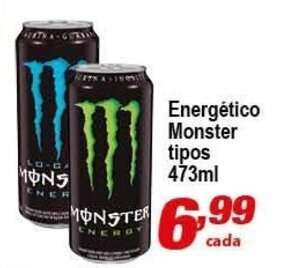 Ricoy Supermercados Energetico Monster tipos 473ml oferta