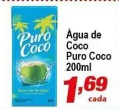 Ricoy Supermercados Agua de Coco Puro Coco 200ml oferta