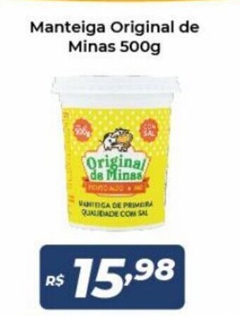Atakarejo Manteiga Original de Minas 500g oferta