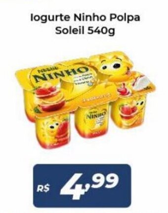 Atakarejo Iogurte Ninho Polpa soleil 540g oferta