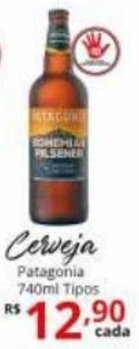 Cerveja Patagonia 740ml tipos