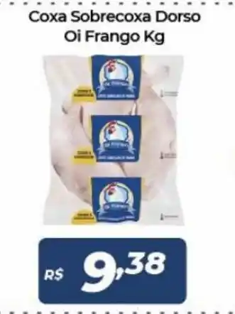 Atakarejo Coxa Sobrecoxa Dorso Oi frango 1kg oferta