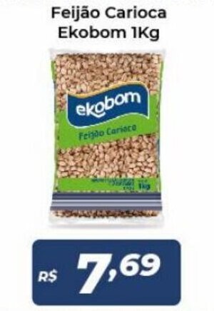 Atakarejo Feijao Carioca Ekobom 1kg oferta