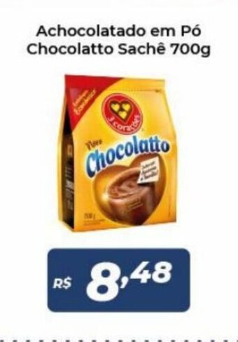 Atakarejo Achocolatado em po Chocolatto sache 700g oferta
