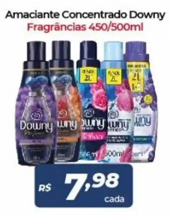 Amaciante Concentrado Downy 450ml/500ml