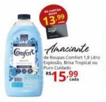 Ricoy Supermercados Amaciante de roupas Comfort 1.8L oferta