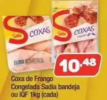 Costazul Supermercados Coxa de frango congelada sadia 1 kg oferta