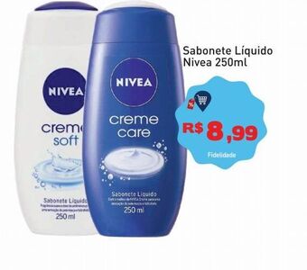 Tonin Superatacado Sabonete líquido nivea 250ml oferta