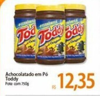 Atacadão Achocolatado em po Toddy pote com 750g oferta