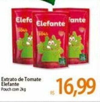 Atacadão Extrato de Tomate Elefante 2kg oferta