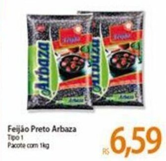 Feijao Preto Arbaza 1kg