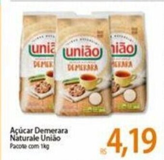 Atacadão Acucar Demerara Naturale Uniao 1kg oferta