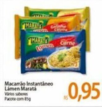 Atacadão Macarrao Instantaneo Lamen Marata 85g oferta