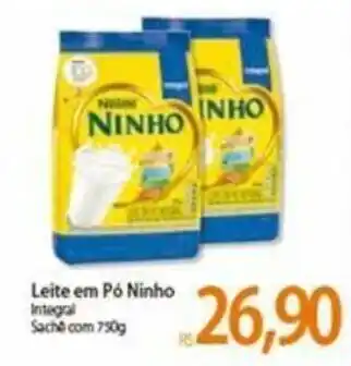 Atacadão Leite em po Ninho Integral 750g oferta
