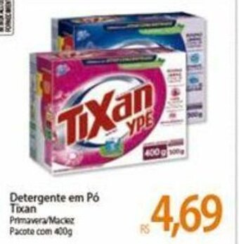 Atacadão Detergente em po Tixan 400g oferta