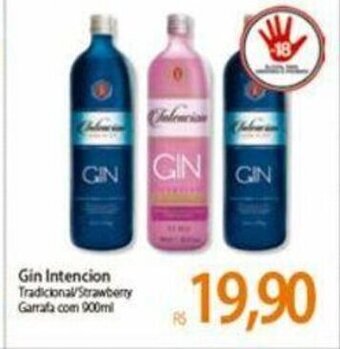 Atacadão Gin Intencion 900ml oferta