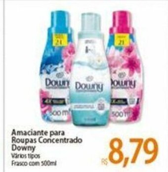 Atacadão Amaciante para roupas Concentrado Downy 500ml oferta