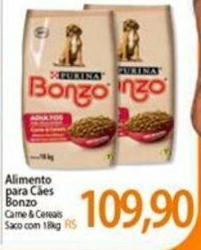 Atacadão Alimento para Caes Bonzo 18kg oferta