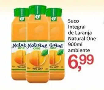 Suco Integral de Laranja Natural One 900ml ambiente
