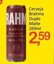 Cerveja Brahma Duplo Malte 269ml