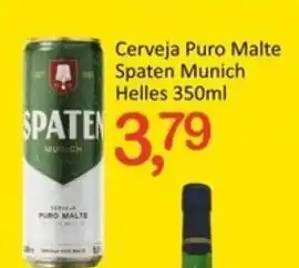 Rede Litoral de Supermercados Cerveja Puro Malte Spaten Munich Helles 350ml oferta