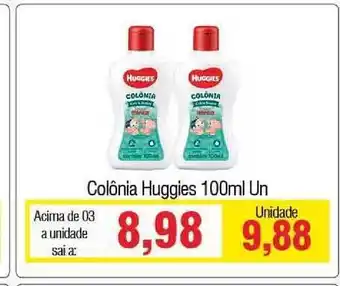 Spani Atacadista Colônia Huggies 100ml oferta