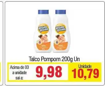 Talco Pompom 200g