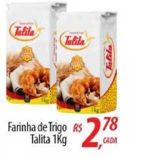 Farinha De Trigo Talita 1kg