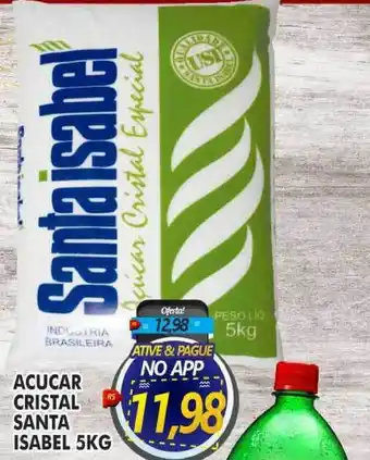Acucar Cristal Santa Isabel 5kg