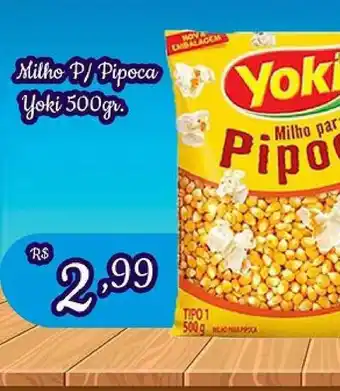 Milho P Pipoca Yoki 500g
