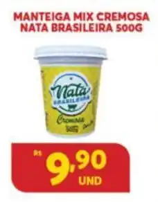 Manteiga Mix Cremosa Nata Brasileira 500g