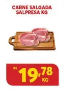 Atacadão Centro Sul Carne Salgada Salpresa 1kg oferta