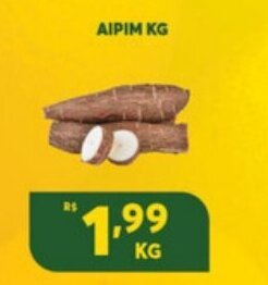 Atacadão Centro Sul Aipim 1kg oferta