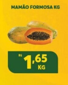 Atacadão Centro Sul Mamao formosa 1kg oferta