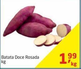 Tenda Atacado Batata doce rosada kg oferta