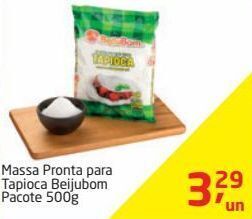 Tenda Atacado Massa pronta para tapioca beijubom 500g oferta