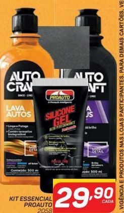 GBarbosa Kit essencial proauto oferta