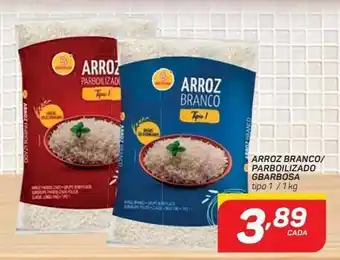 GBarbosa Arroz branco/parboilizado gbarbosa tipo 1 x 1 kg oferta