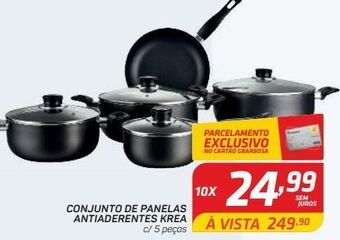 GBarbosa Conjunto de panelas krea oferta