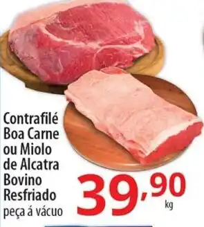 Akki Atacadista Contrafile Boa Carne ou Miolo de Alcatra Bovibo Resfriado oferta