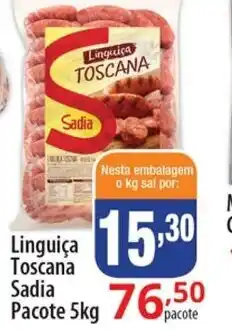 Akki Atacadista Linguica Toscana Sadia 1kg oferta