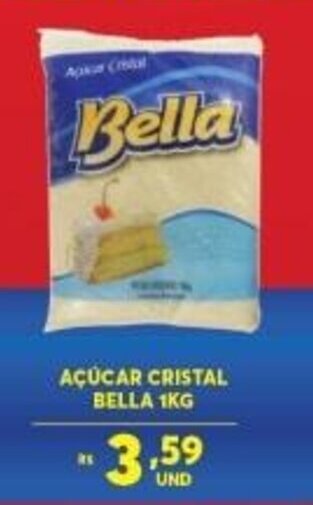 Atacadão Centro Sul Acucar Cristal Bella 1kg oferta