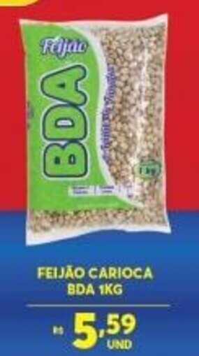 Atacadão Centro Sul Feijao Carioca BDA 1kg oferta