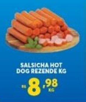 Atacadão Centro Sul Salsicha Hot Dog Rezende 1kg oferta